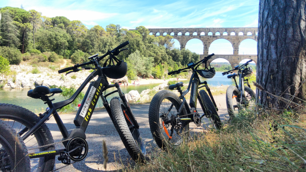Pont du Gard à vélo